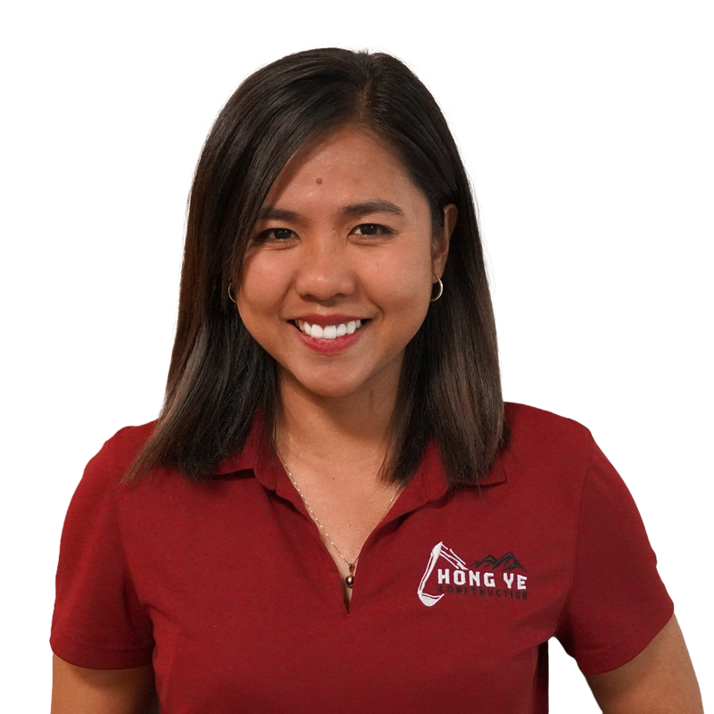 HYC team member in purple polo