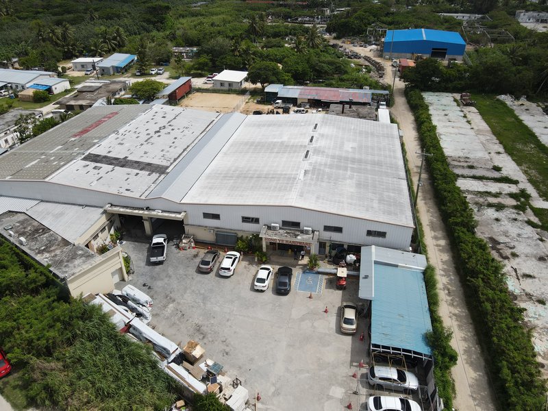 HYC warehouse complex aerial