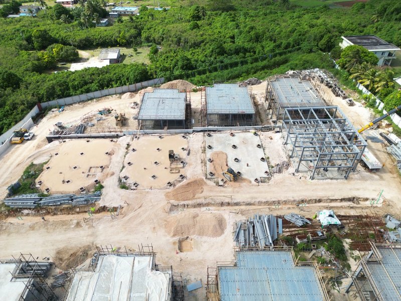 Vista housing development aerial